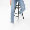 Jean regular fit déchiré