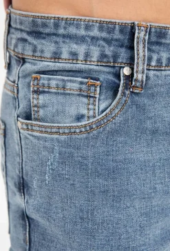 Jean regular fit déchiré