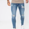 Jean skinny déchiré