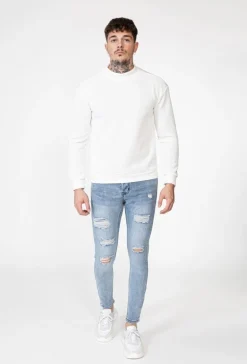 Jean skinny déchiré