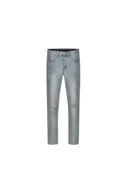Jean skinny légèrement stretch et déchiré