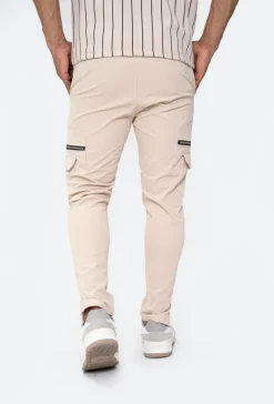 Jogger pant cargo avec detail zippé
