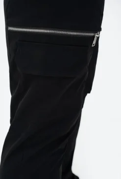 Jogger pant cargo avec detail zippé