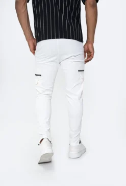 Jogger pant cargo avec detail zippé