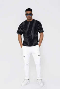Jogger pant cargo avec detail zippé