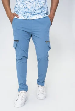 Jogger pant cargo avec detail zippé