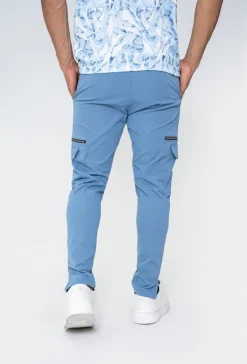 Jogger pant cargo avec detail zippé