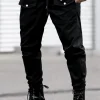 Jogger pantalon uni tendance