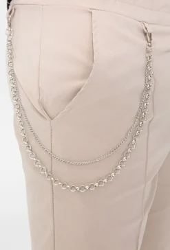 Jogger toile avec chaines