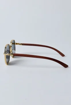 Lunettes de soleil ovales