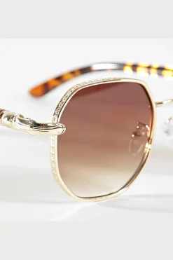 Lunettes de soleil ovales