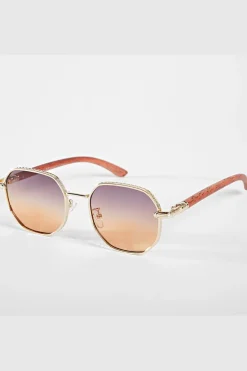 Lunettes de soleil ovales