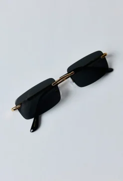Lunettes rectangulaires sans monture