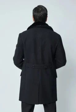 Manteau couleur uni
