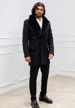Manteau couleur uni