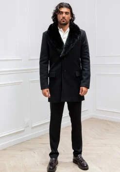 Manteau couleur uni