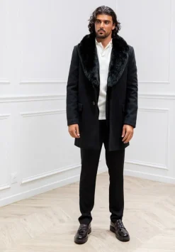 Manteau couleur uni