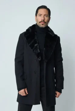 Manteau couleur uni