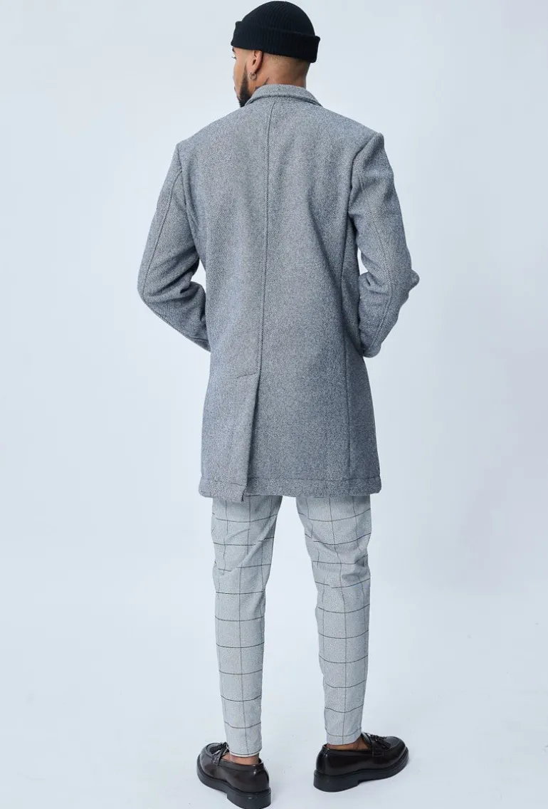 Manteau droit habillé