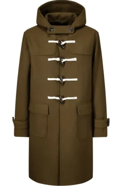 Manteau dufflecoat à capuche