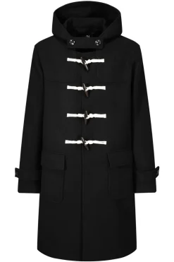 Manteau dufflecoat à capuche