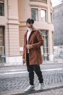 Manteau long élégant