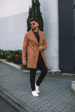 Manteau long élégant