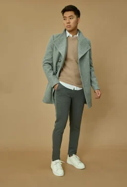 Manteau long élégant