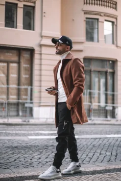 Manteau long élégant