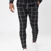 Pantalon à carreaux