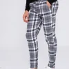 Pantalon à carreaux