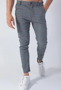 Pantalon à carreaux