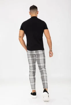 Pantalon à carreaux