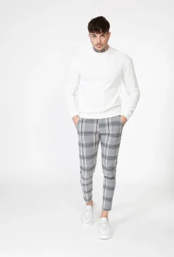 Pantalon à carreaux