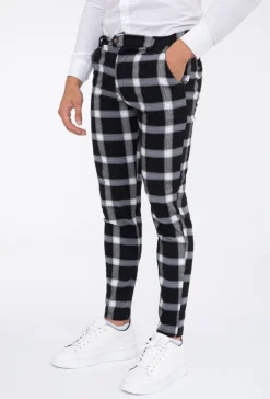 Pantalon à carreaux