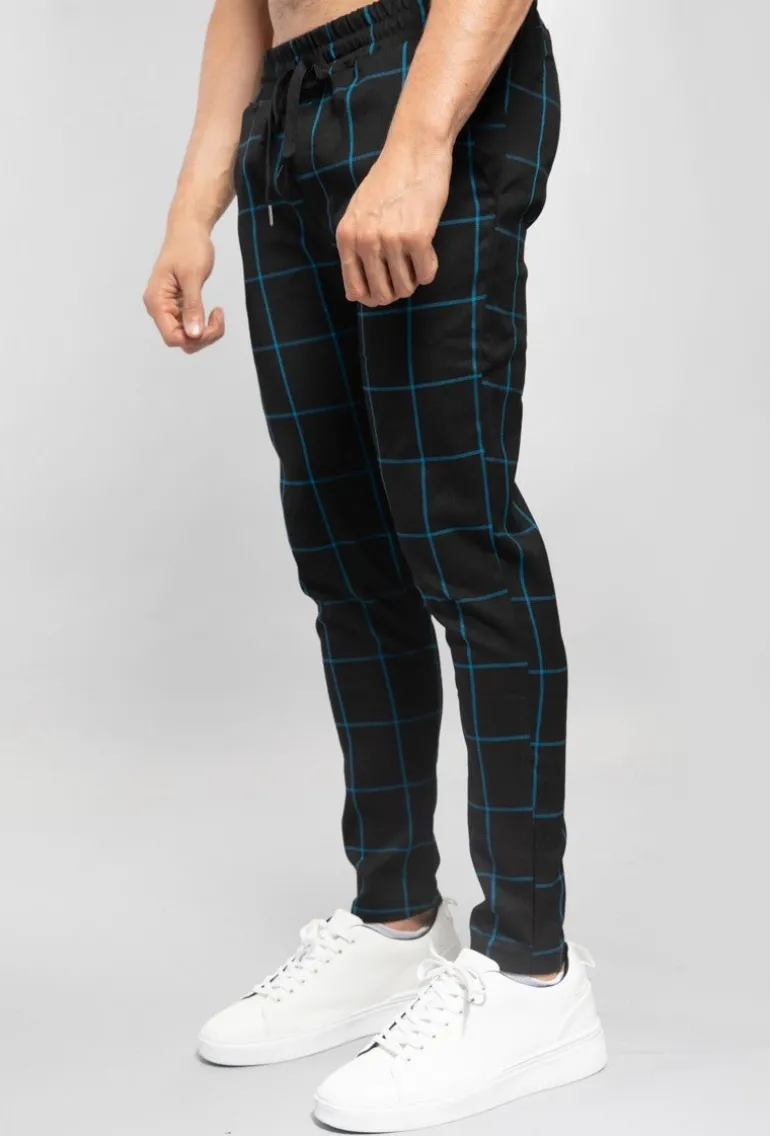 Pantalon à carreaux
