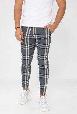 Pantalon à carreaux