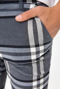 Pantalon à carreaux