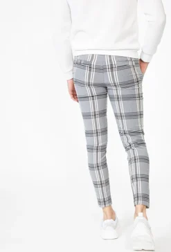 Pantalon à carreaux