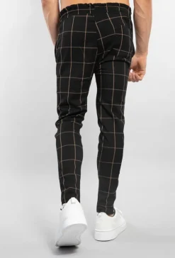 Pantalon à carreaux