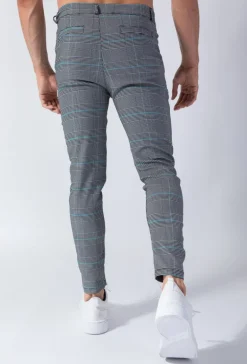 Pantalon à carreaux