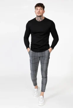 Pantalon à carreaux