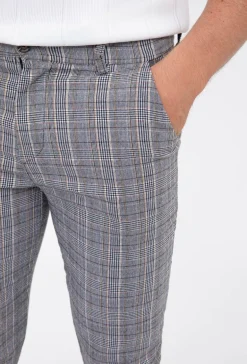 Pantalon à carreaux