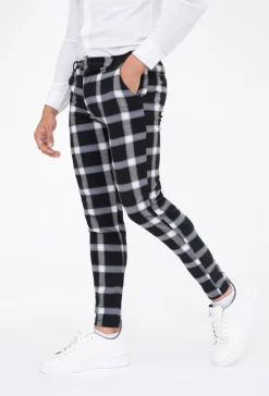 Pantalon à carreaux