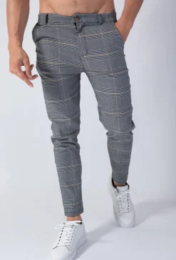 Pantalon à carreaux