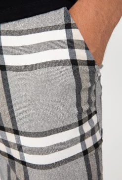 Pantalon à carreaux
