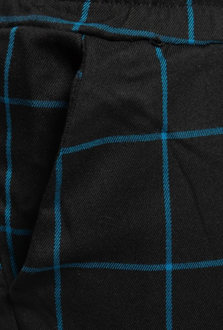 Pantalon à carreaux