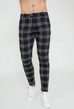 Pantalon à carreaux