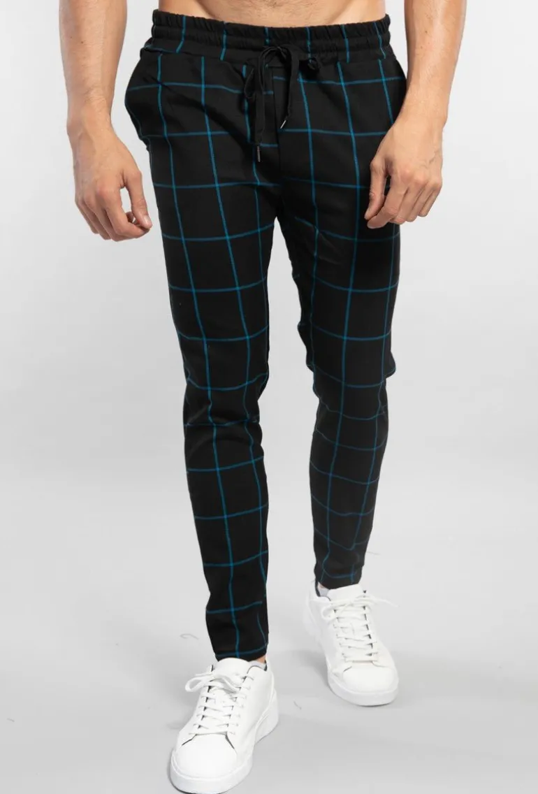 Pantalon à carreaux