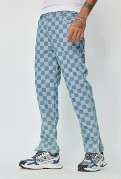 Pantalon à motifs